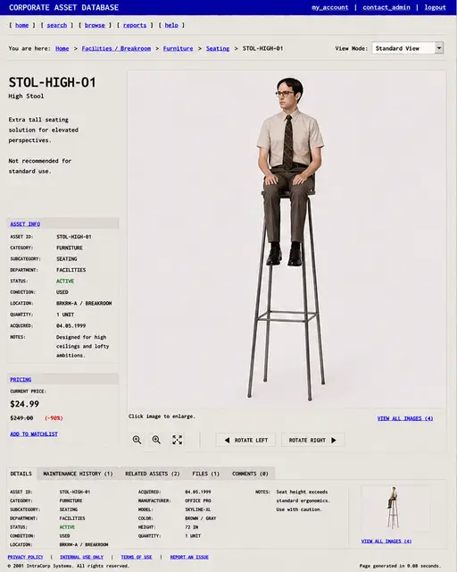 ITEM #169, STOL-HIGH-01 by don't Buy