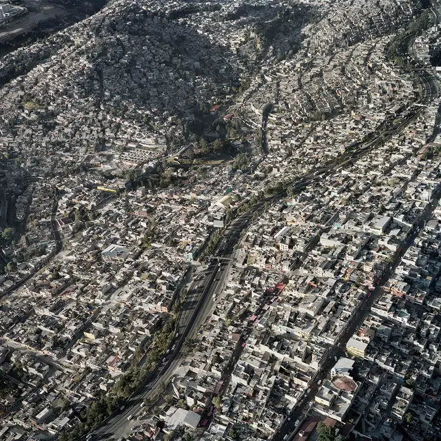 Vista Aerea de la Ciudad de Mexico, XXV by Pablo López Luz