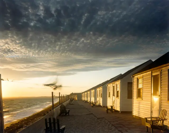 The Cottages, Truro, Massachusetts by Joel Meyerowitz