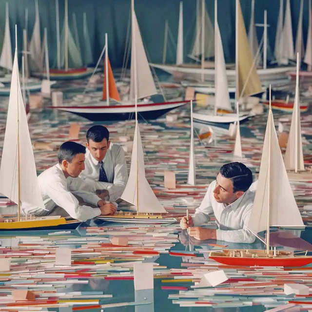 Spacetime Naval Architects No.4 by Felipe Posada
