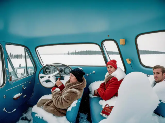 Subzero Car Cabin by Antti Karppinen