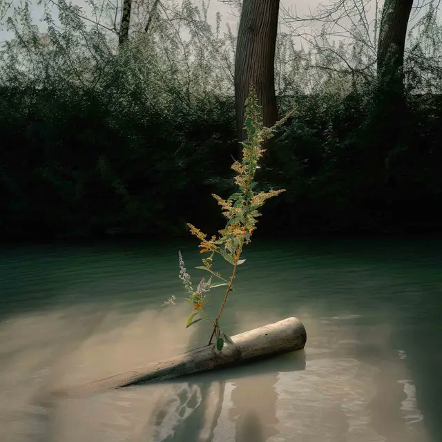 Floating Log by Alina Trifan