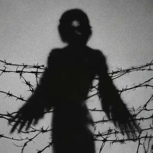 A Mermaid Cannot Be Hidden Behind Barbed Wire by Doopiidoo