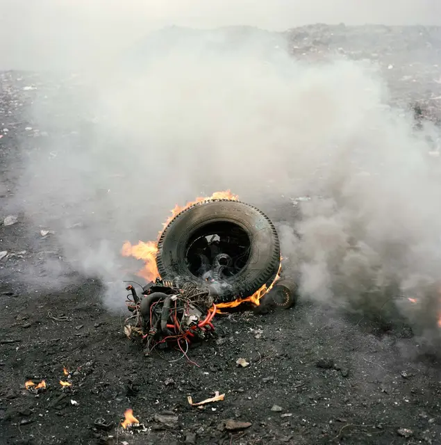 Untitled, Agbogbloshie Market, Accra, Ghana by Pieter Hugo