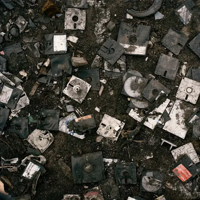 Untitled, Agbogbloshie Market, Accra, Ghana by Pieter Hugo