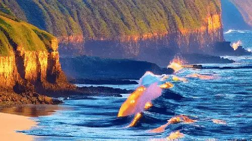 Waves Crash Against Me by noper