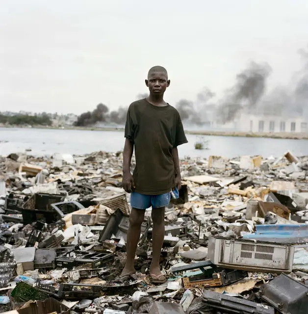 Al Hasan Fuseni, Agbogbloshie Market, Accra, Ghana by Pieter Hugo