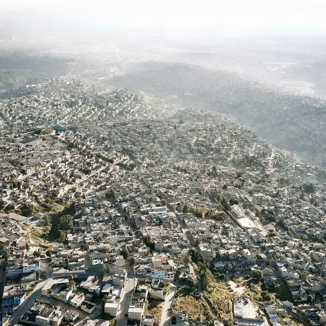 Vista Aerea de la Ciudad de Mexico XXIII by Pablo López Luz