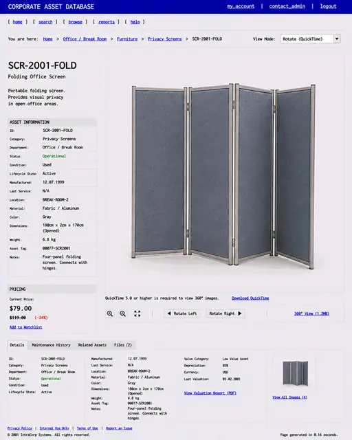 ITEM #155, SCR-2001-FOLD by don't Buy