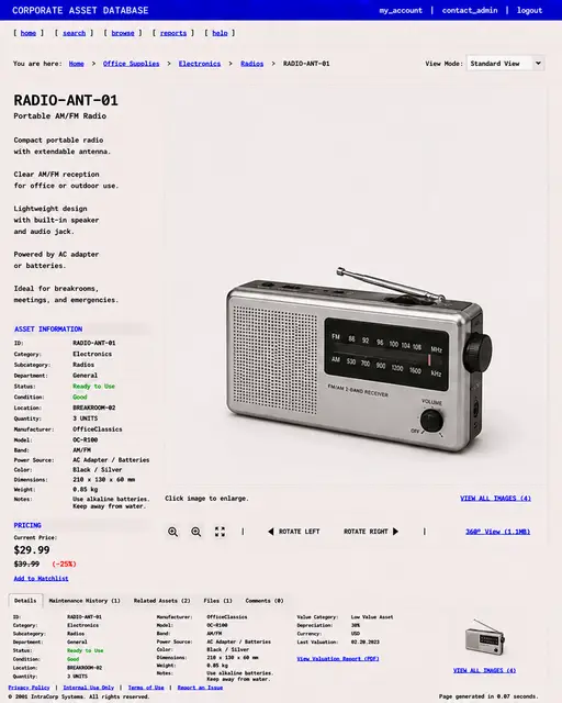 ITEM #295, RADIO-ANT-01 by don't Buy