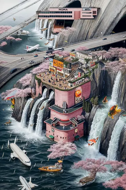 瀑悬崖间馆 (#32) by Niceaunties