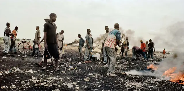 Untitled, Agbogbloshie Market, Accra, Ghana by Pieter Hugo