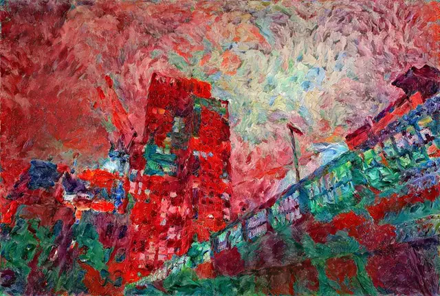 Cimg New York Construction - Nolde Blumengarten,
"Controlling Perceptual Factors in Neural Style Transfer", Unpublished by Leon Gatys