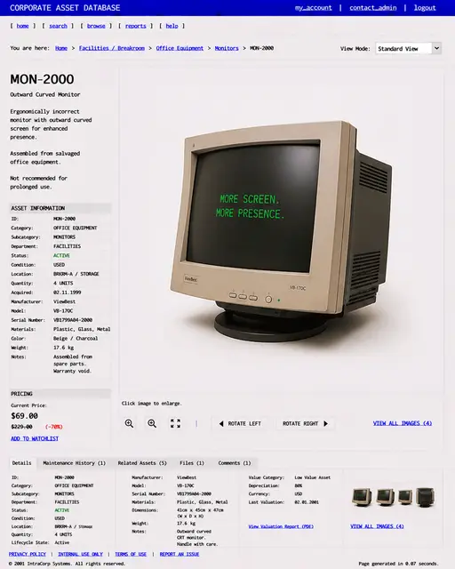 ITEM #115, MON-2000 by don't Buy