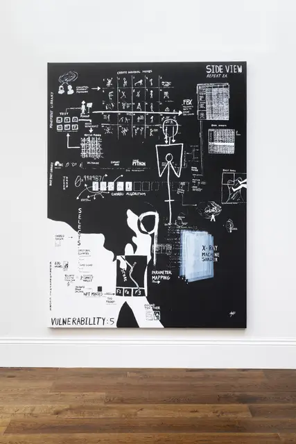 Generative Choreography Method Painting by Operator