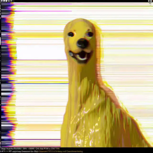 Glitch-Doggo by Mind Wank