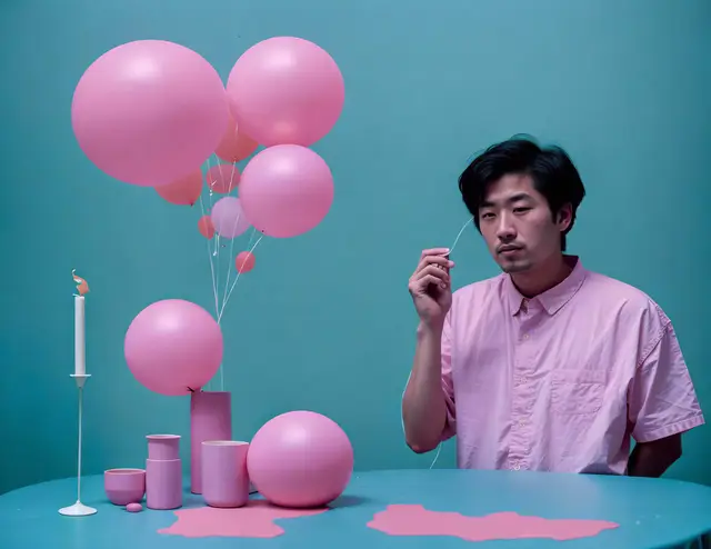 Pink. Unidentified. Such a Useless Color! #040 by Simon "Raion" Lavi