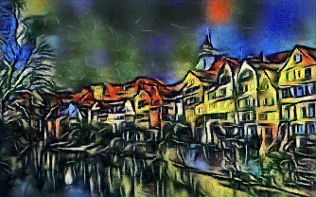 Picasso Tuebingen,
Earliest Tuebingen Variants, February by Leon Gatys