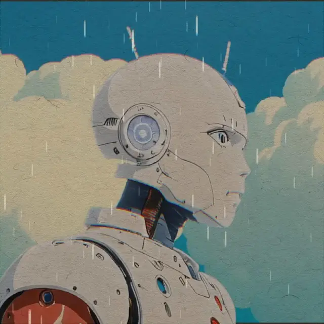 The sound of the rain on my metal by Panaviscope
