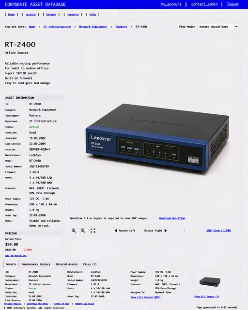 ITEM #147, RT-2400 by don't Buy