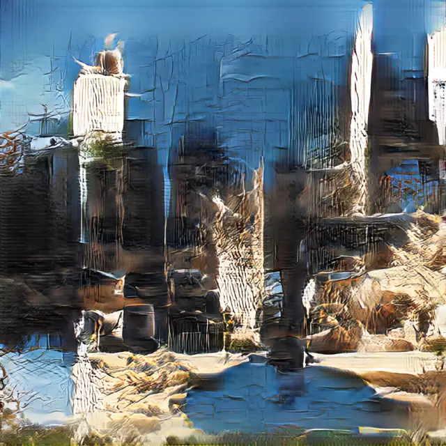 Latentscapes #10, 2018 by Helena Sarin
