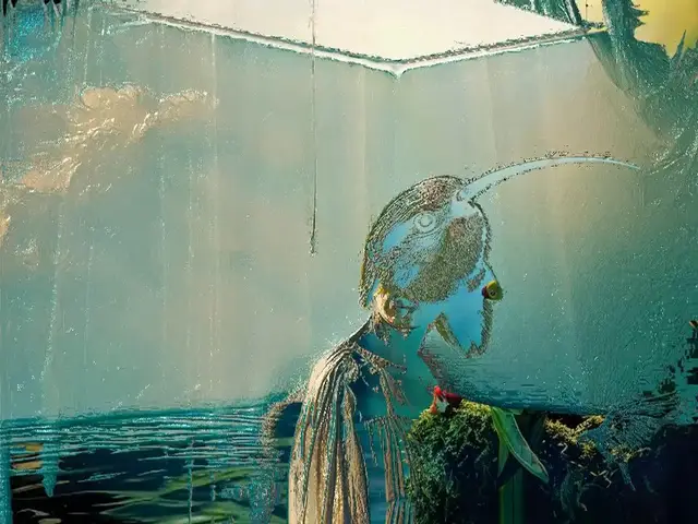 Parakeets in z space (X New Worlds) by X New Worlds
