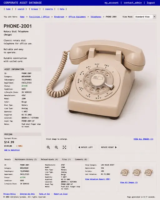 ITEM #289, PHONE-2001 by don't Buy