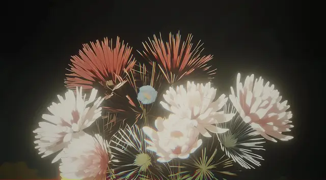 Fireworks Flowers by Panaviscope