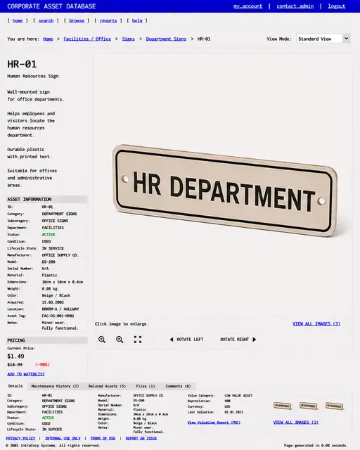 ITEM #225, HR-01 by don't Buy