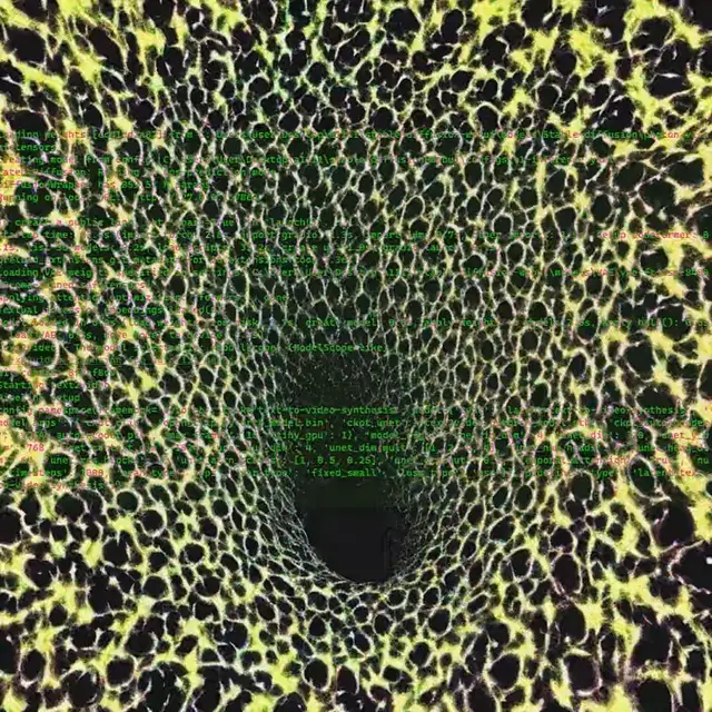 BLACK HOLE DIFFUSION V01 by Geoffrey Lillemon