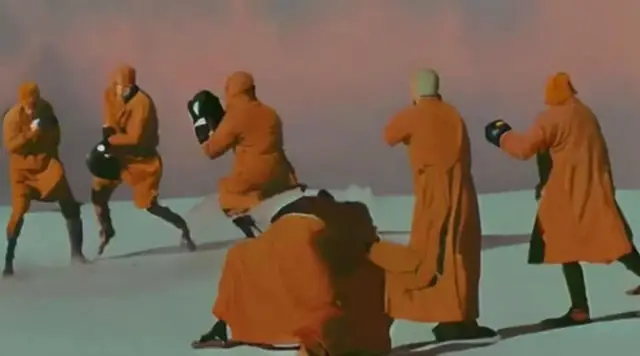 Action Monks 2 by Papertowelgraveyard