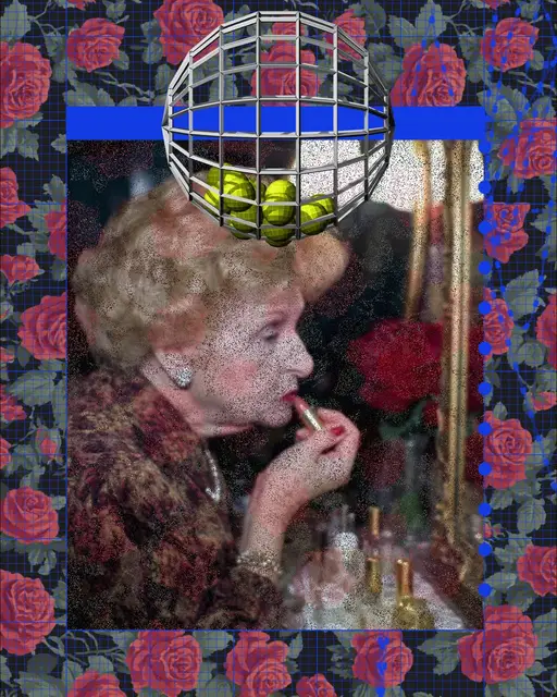 ABSTRACT_LIPSTICK_ART_ON_OLD_LADY_
CANVAS_RANDOMIZED_BY_BINGO_
SIMULATION.MP4 by Geoffrey Lillemon