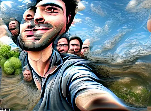 selfie by Gene Kogan