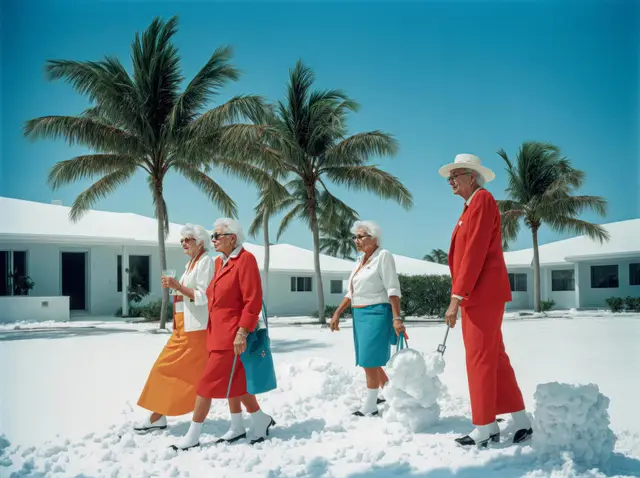 Retirement Ladies by Antti Karppinen