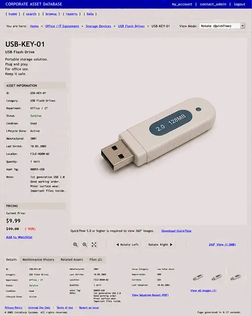 ITEM #189, USB-KEY-01 by don't Buy