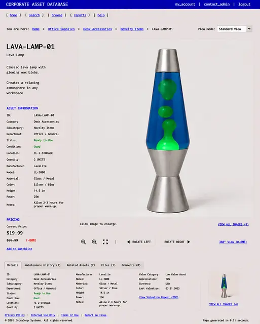 ITEM #276, LAVA-LAMP-01 by don't Buy