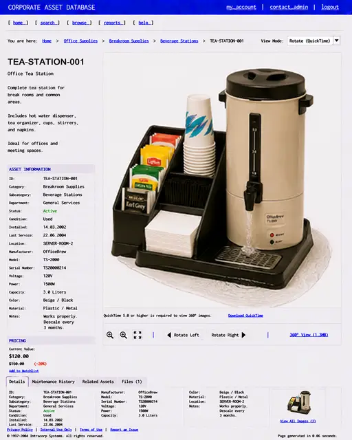 ITEM #177, TEA-STATION-001 by don't Buy
