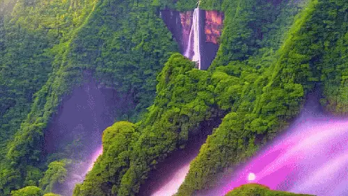 Chinese Waterfall by noper