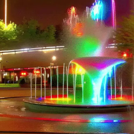 lonely fountain by noper