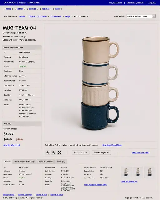 ITEM #125, MUG-TEAM-04 by don't Buy