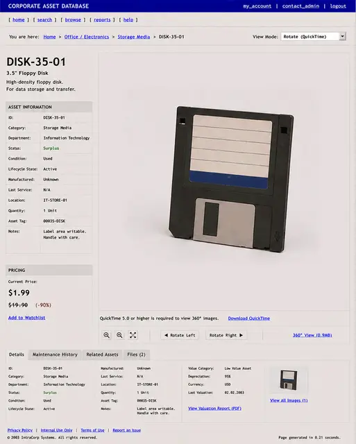 ITEM #53, DISK-35-01 by don't Buy