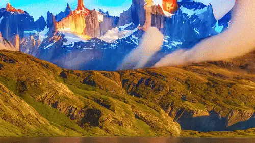 The Mountains Are Growing by noper