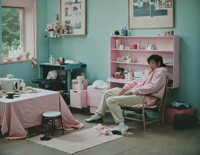Pink. Unidentified. Such a Useless Color! #041 by Simon "Raion" Lavi