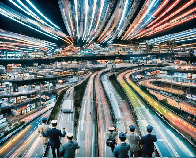 Road Network by Sheldrick