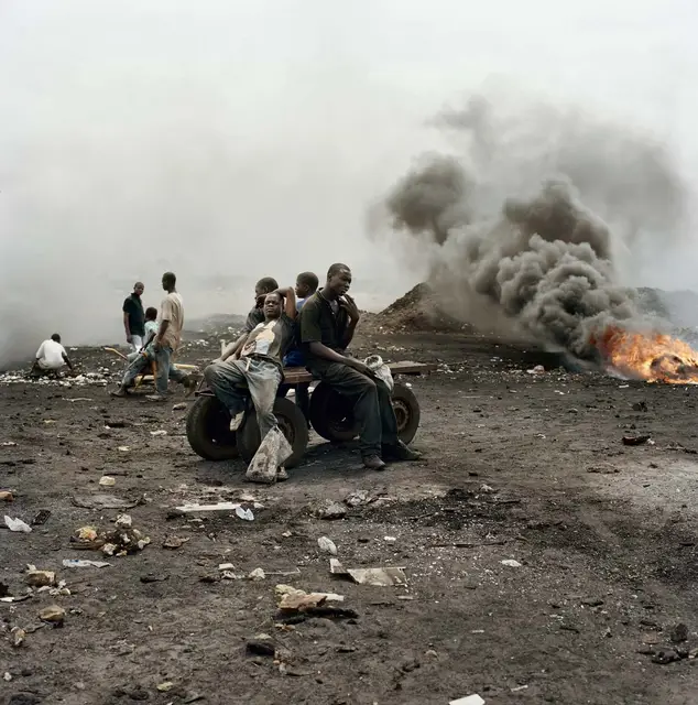 Untitled, Agbogbloshie Market, Accra, Ghana by Pieter Hugo