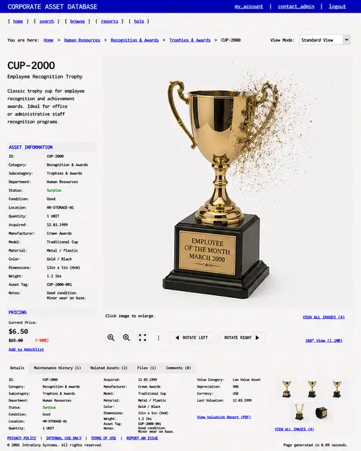 ITEM #248, CUP-2000 by don't Buy