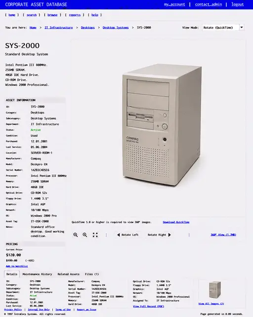 ITEM #173, SYS-2000 by don't Buy