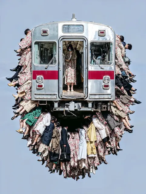 Weight of the commute II by Alsoguppyme