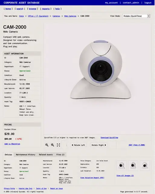 ITEM #23, CAM-2000 by don't Buy