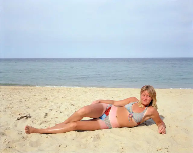 Nora, Longnook Beach, Cape Cod, Massachusetts by Joel Meyerowitz